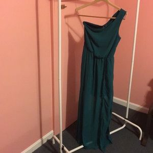 Teal dress